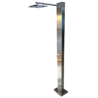 Kare Tepeli Havuz Duşu