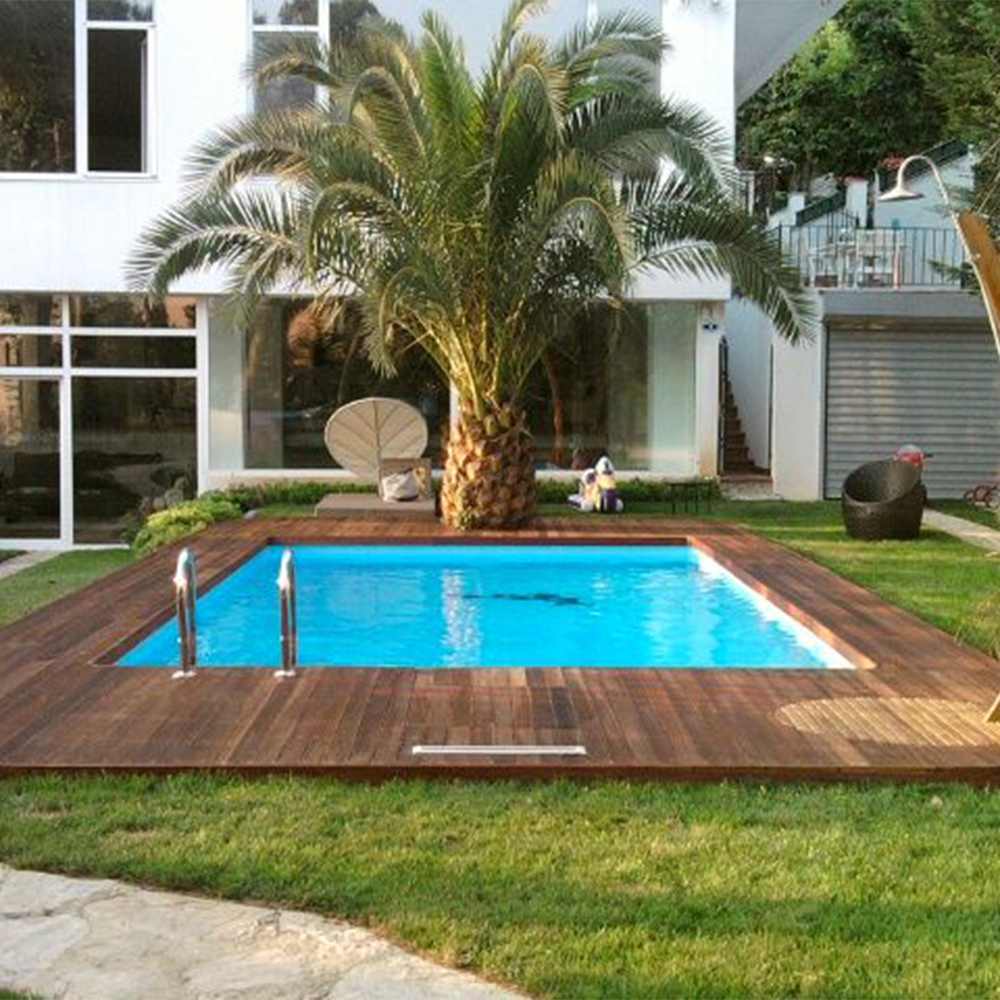 Dikdörtgen Çelik Panel Prefabrik Havuz - Görsel 4