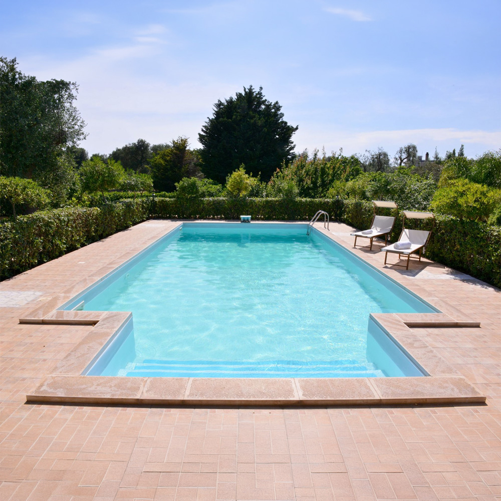 Dikdörtgen Çelik Panel Prefabrik Havuz