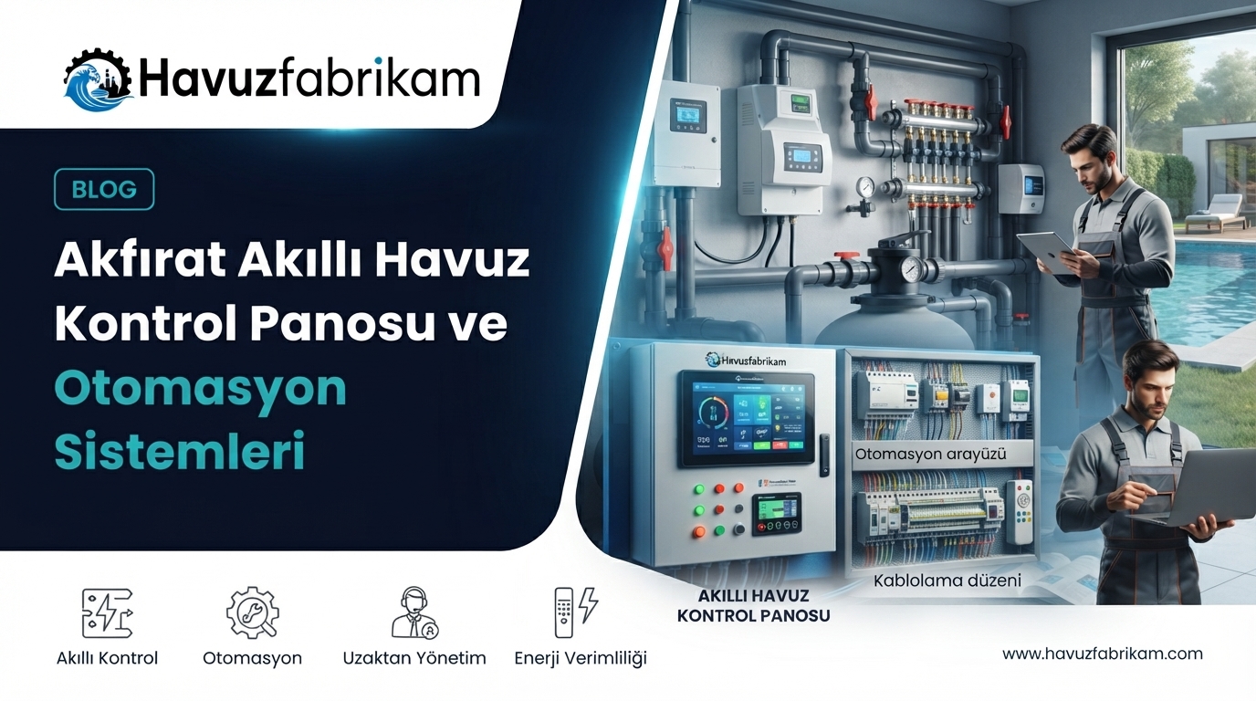 Akfırat Akıllı Havuz Kontrol Panosu ve Otomasyon Sistemleri 2