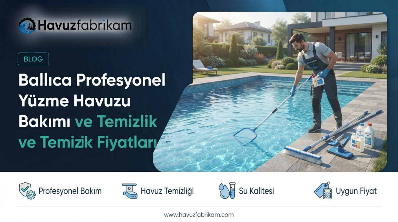 Ballıca Profesyonel Yüzme Havuzu Bakımı ve Temizlik Fiyatları 2
