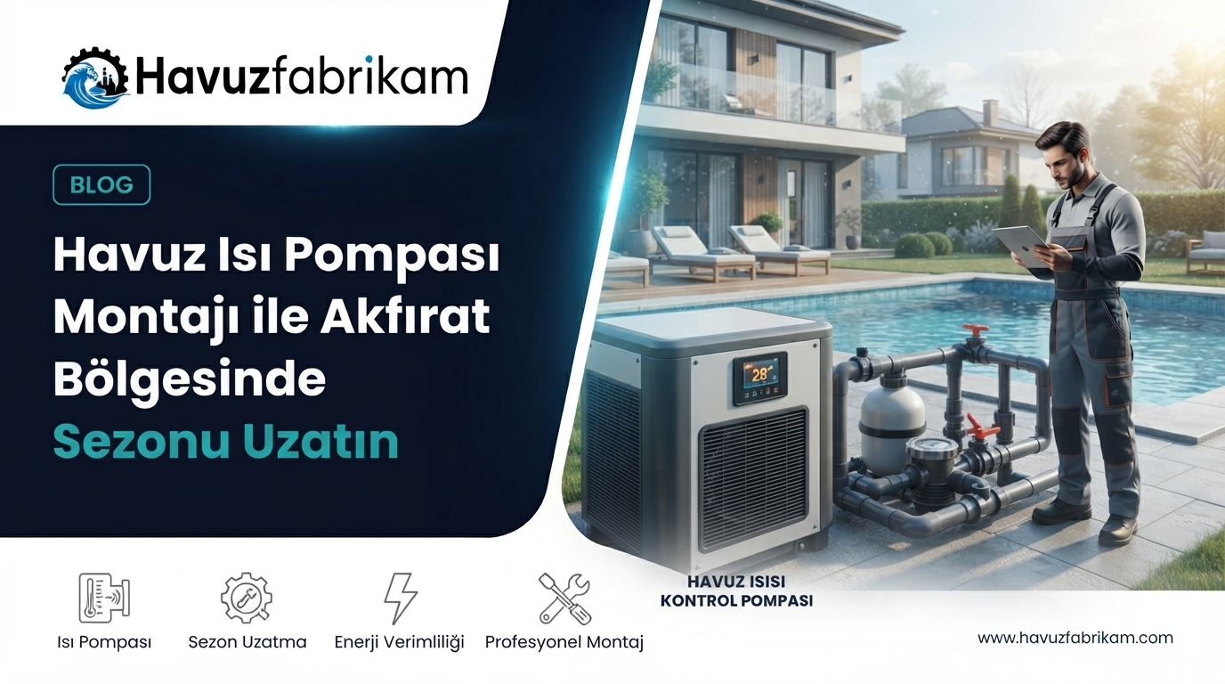 Havuz Isı Pompası Montajı ile Akfırat Bölgesinde Sezonu Uzatın 2