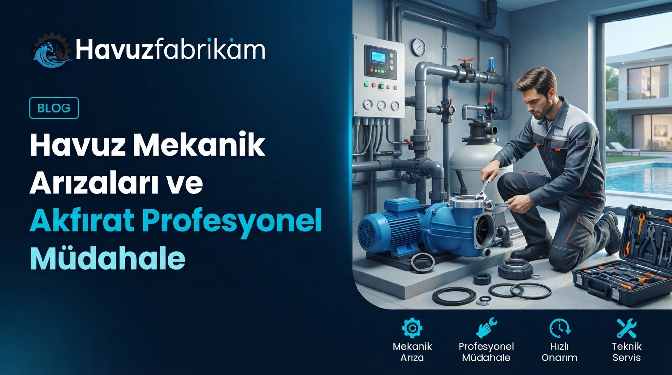 Havuz Mekanik Arızaları ve Akfırat Profesyonel Müdahale 2