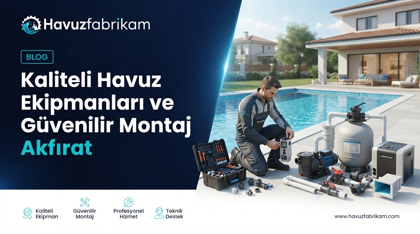 Kaliteli Havuz Ekipmanları ve Güvenilir Montaj Akfırat 2