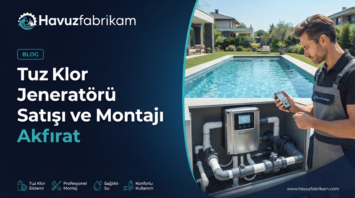 Tuz Klor Jeneratörü Satışı ve Montajı Akfırat 2