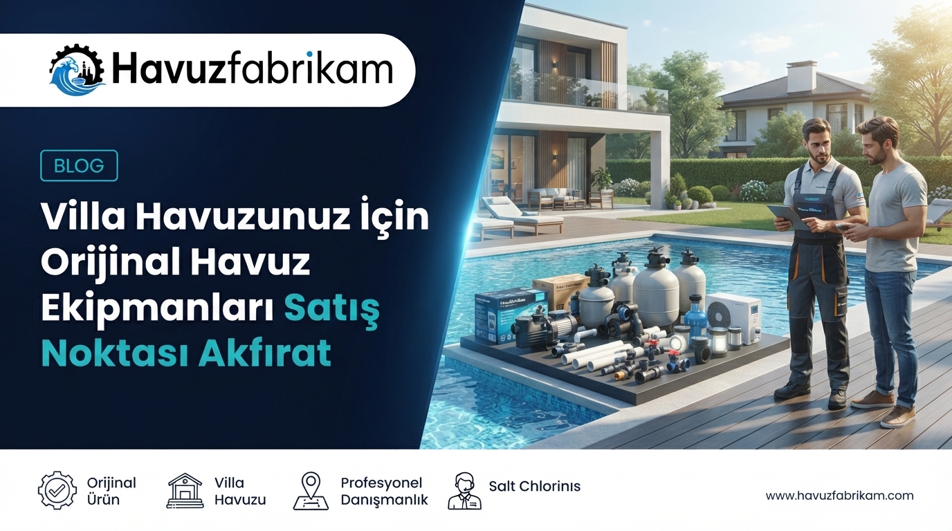 Villa Havuzunuz İçin Orijinal Havuz Ekipmanları Satış Noktası Akfırat 2